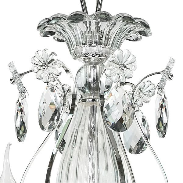 Люстра  SCHON [6x60W E14 Silver (в комплекте)]