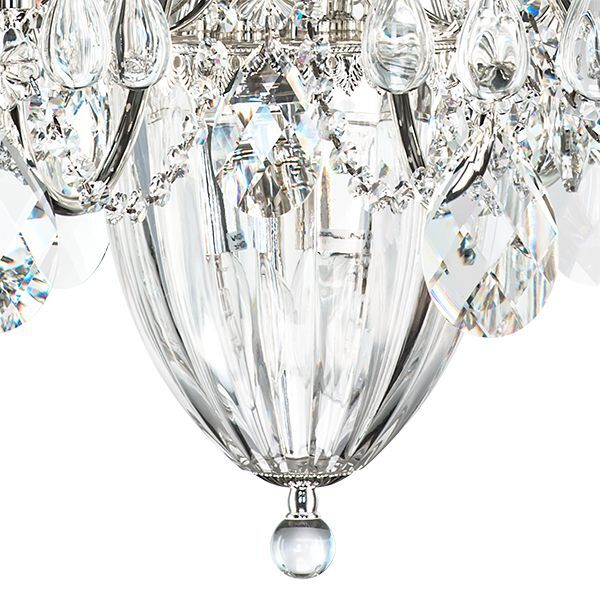 Люстра SCHON [11х60W E14 Silver (в комплекте)]
