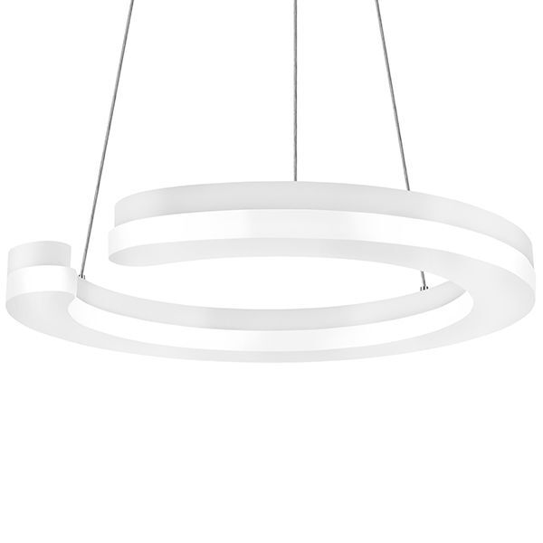 Подвес UNITARIO [24W LED 2640LM БЕЛЫЙ МАТОВЫЙ 3000K (в комплекте)]