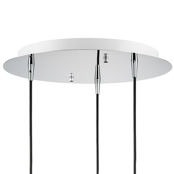 Подвес PENTOLA [3х25W G9 ХРОМ/ПРОЗРАЧНЫЙ (в комплекте)]