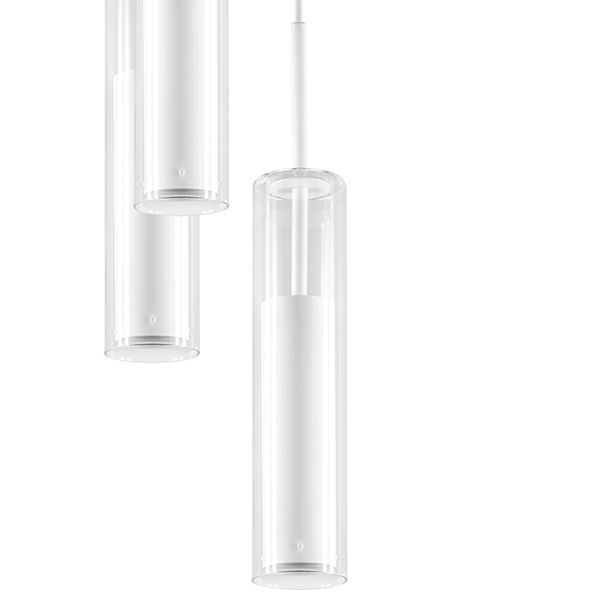 Люстра CILINO [6х40W GU10 MATT WHITE (в комплекте)]
