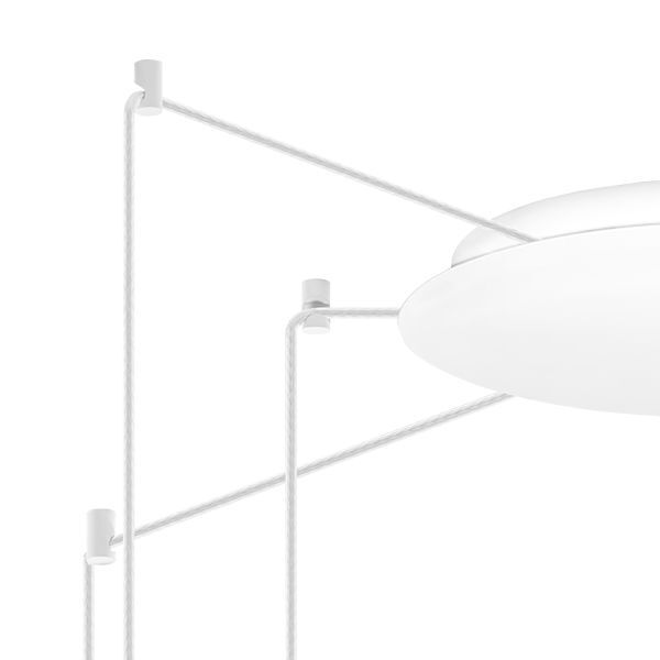 Люстра CILINO [6х40W GU10 MATT WHITE (в комплекте)]