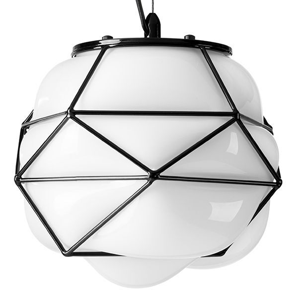Люстра ERBAREO [1x60W E27 ЧЕРНЫЙ (в комплекте)]