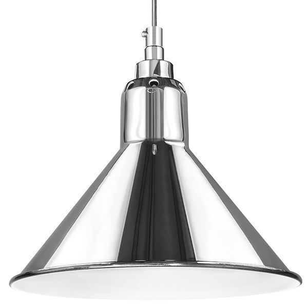 Люстра LOFT [1х40W E14 ХРОМ (в комплекте)]