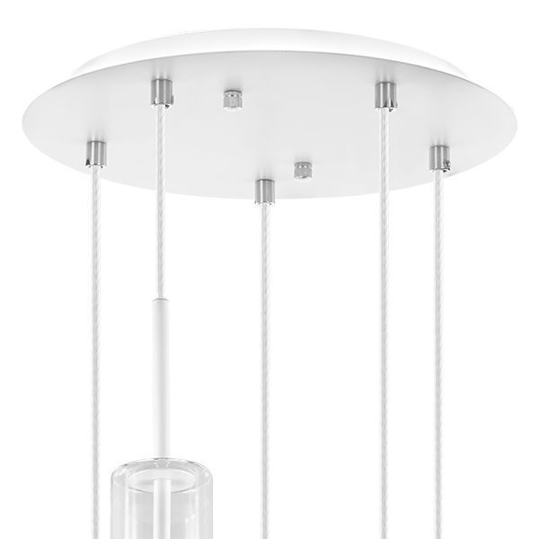 Люстра CILINO [5х40W GU10 MATT WHITE (в комплекте)]