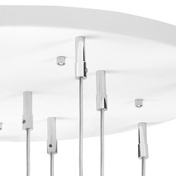 Люстра GLOBO [10х40W G9 БЕЛЫЙ/СЛОНОВАЯ КОСТЬ (в комплекте)]