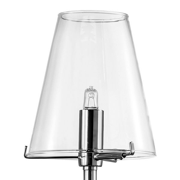 Бра DIAFANO [1х40W G9 ХРОМ/ПРОЗРАЧНЫЙ (в комплекте)]