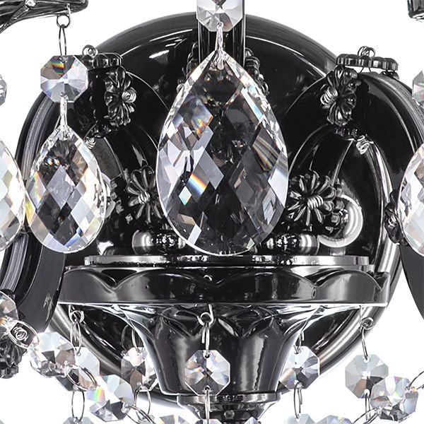Бра CHAMPA NERO [2х60W E14  ХРОМ (в комплекте)]