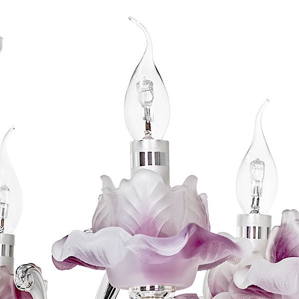 Люстра ANEMONE  [8x40W E14 Silver (в комплекте)]