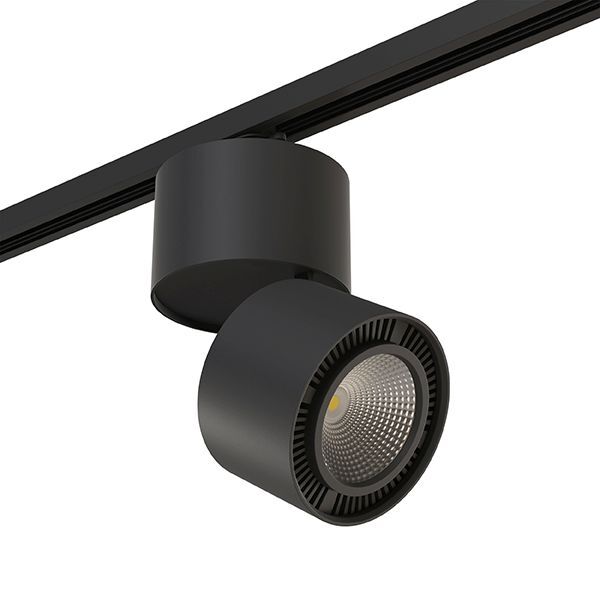 A1T214857 Светильник  FORTE MURO LED 40W 3400LM 30G ЧЕРНЫЙ 4000K (592067+214857), шт
