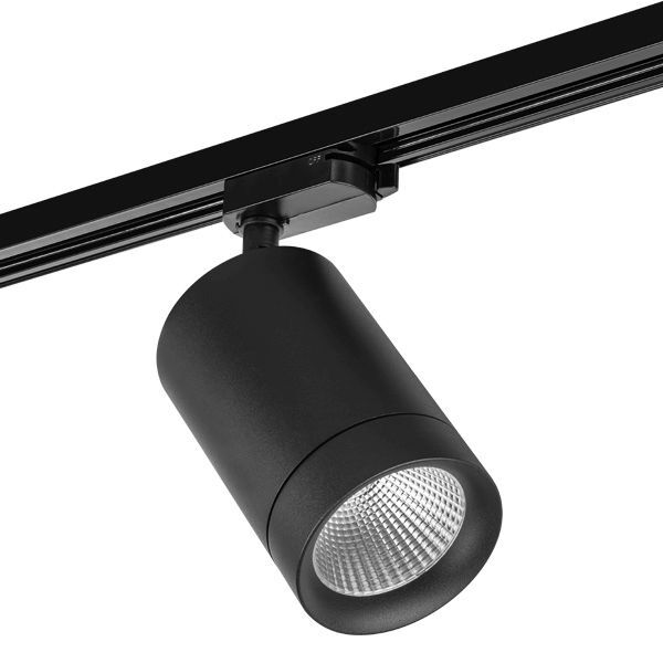 Светильник для 1-фазного трека CANNO[ LED 35W 2240LM 45G ЧЕРНЫЙ 3000K IP20 (в комплекте)]