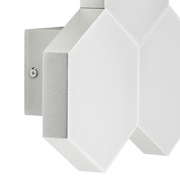 Бра FAVO [LED-20W 960LM Silver 4000K (в комплекте)]