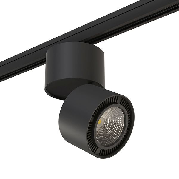A3T213857 Светильник  FORTE MURO LED 40W 3400LM 30G ЧЕРНЫЙ 3000K (594067+213857), шт