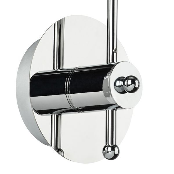 Бра PENTOLA [1х25W G9 ХРОМ/ЯНТАРЬ (в комплекте)]