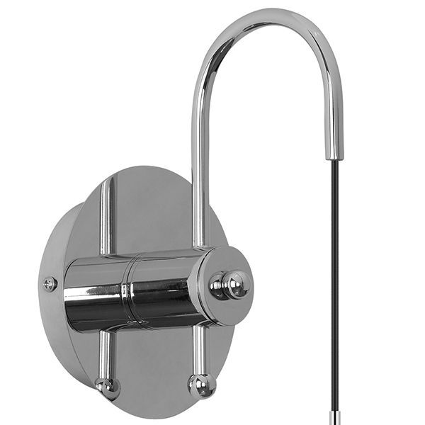 Бра PENTOLA [1х25W G9 ХРОМ/ПРОЗРАЧНЫЙ (в комплекте)]