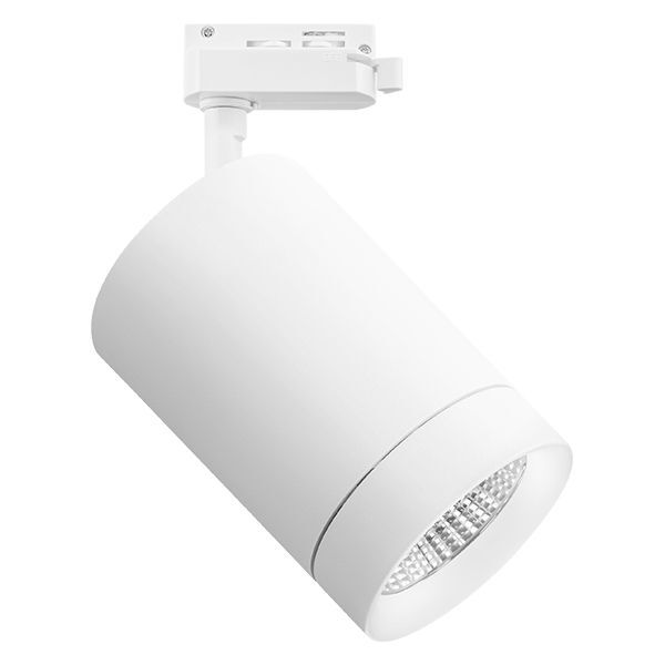 Светильник для 1-фазного трека CANNO [LED 35W 2240LM 45G БЕЛЫЙ 4000K IP20 (в комплекте)]