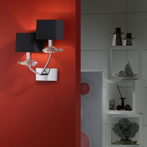 Бра Mantra Akira [WALL LAMP 2L CHROME]