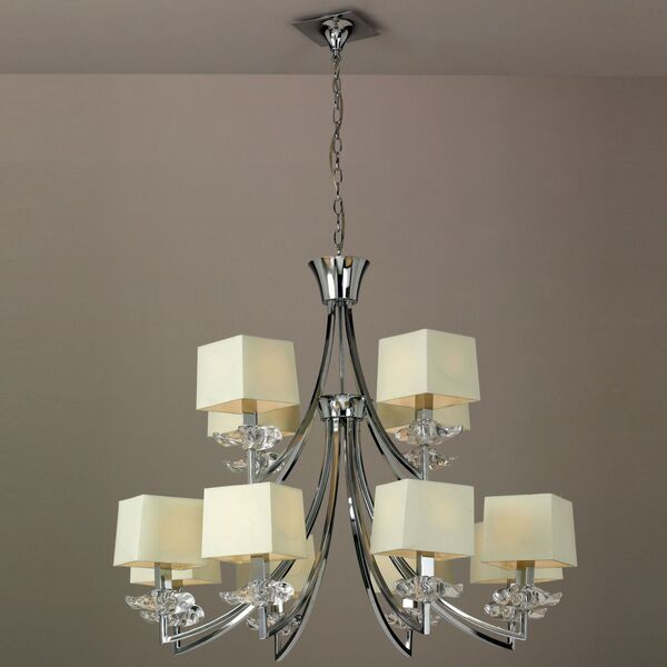 PENDANT 8+4L CHROME