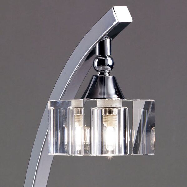 TABLE LAMP 1L CHROME