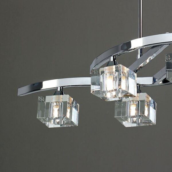 TELESCOPIC LAMP 6L CHROME
