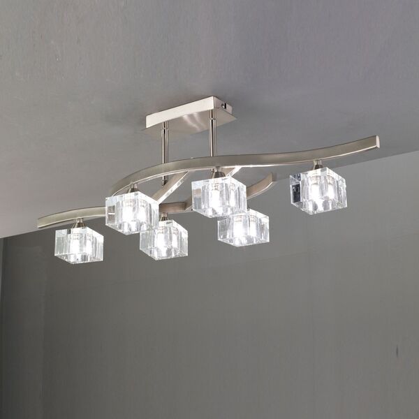 SEMICEILING 6L SATIN NICKEL / OPTICAL