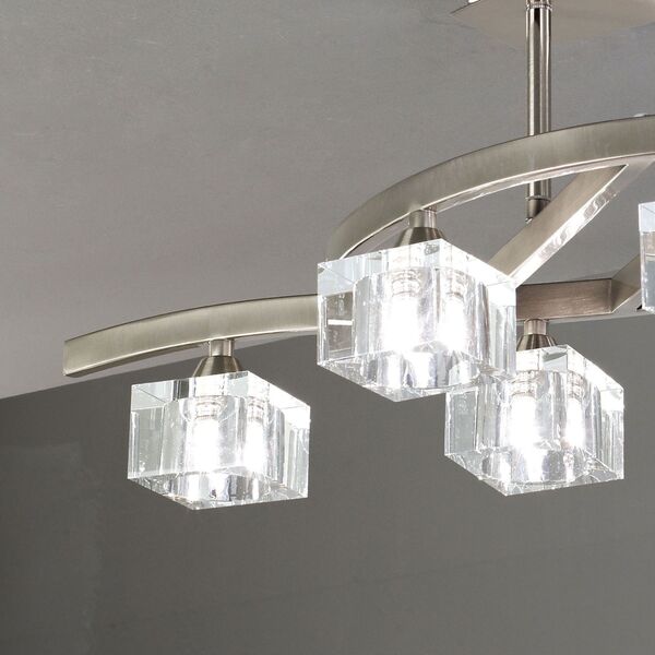 SEMICEILING 6L SATIN NICKEL / OPTICAL