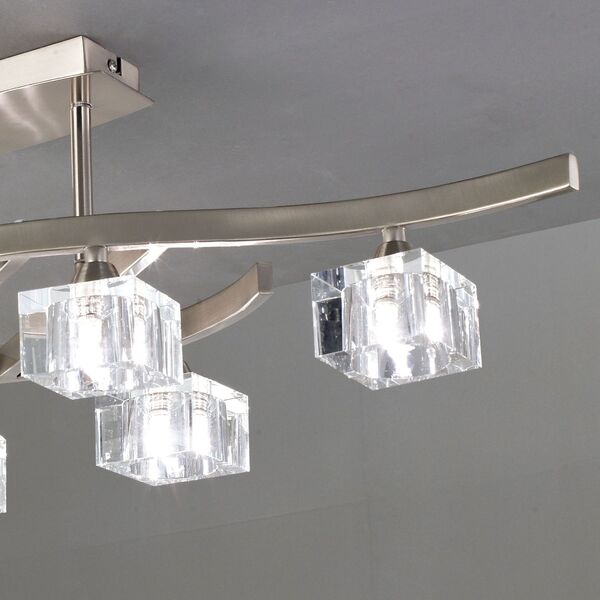 SEMICEILING 6L SATIN NICKEL / OPTICAL