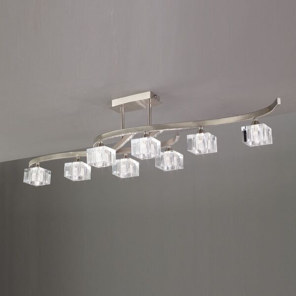 SEMICEILING 8L SATIN NICKEL / OPTICAL