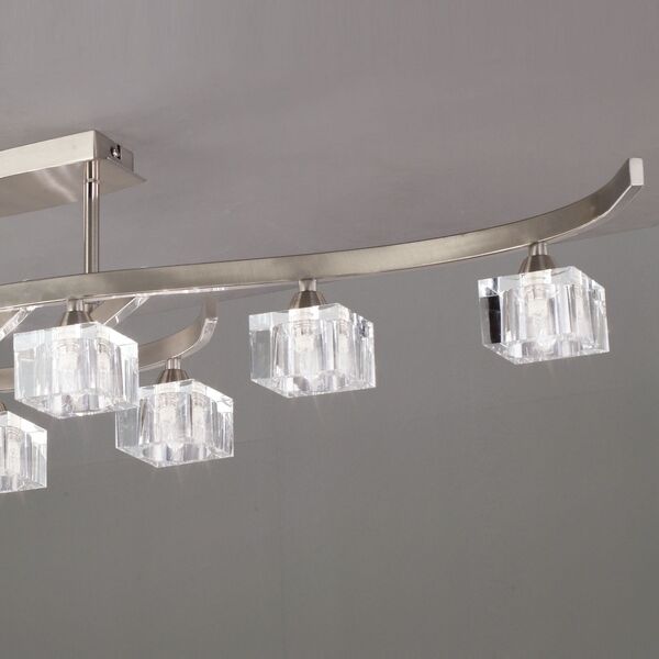 SEMICEILING 8L SATIN NICKEL / OPTICAL