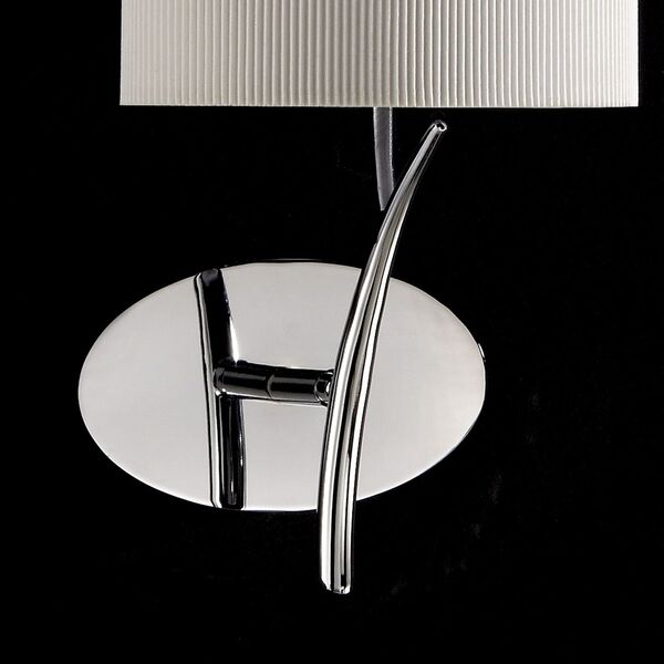 Бра Mantra Eve [WALL LAMP 1L CHROME / OFF WHITE SHADE]