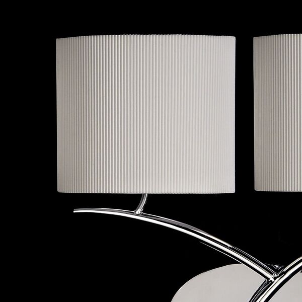 Бра Mantra Eve [WALL LAMP 2L CHROME / OFF WHITE SHADE]