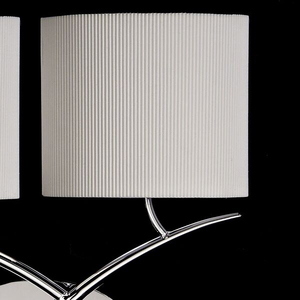 Бра Mantra Eve [WALL LAMP 2L CHROME / OFF WHITE SHADE]