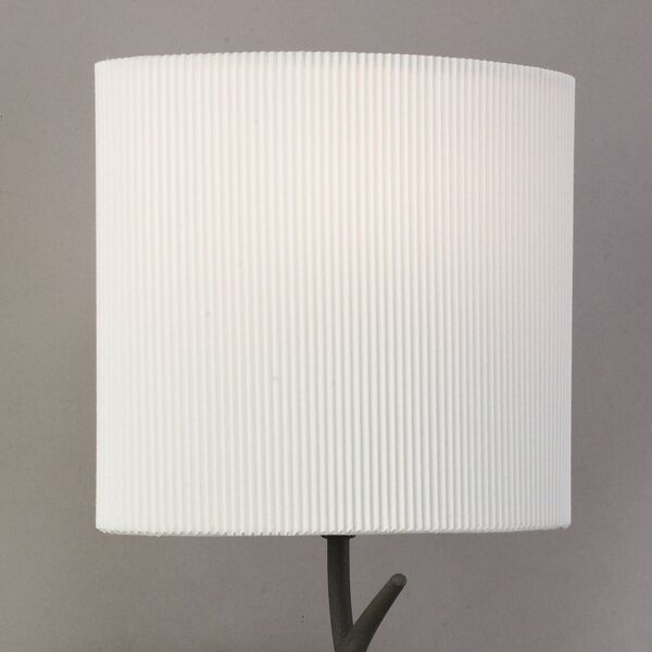 Бра Mantra Eve [WALL LAMP 1L GREY ANTHRACITE /OFF WHITE SHADE]