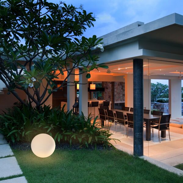 BALL TABLE LAMP[ SMALL (OUTDOOR) IP 65 / OUTDOOT - NO SWITCH]