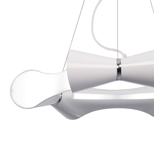 PENDANT 6L WHITE LACQUER