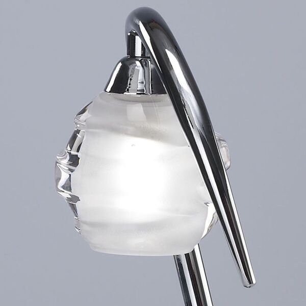 TABLE LAMP 1L CHROME