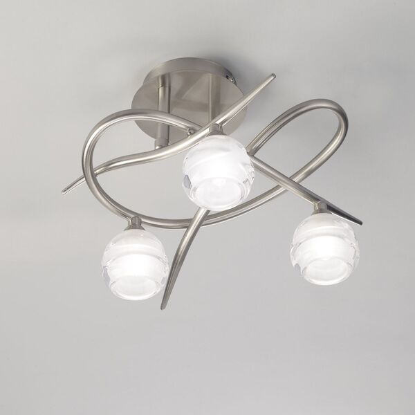 CEILING 3L [SATIN NICKEL]