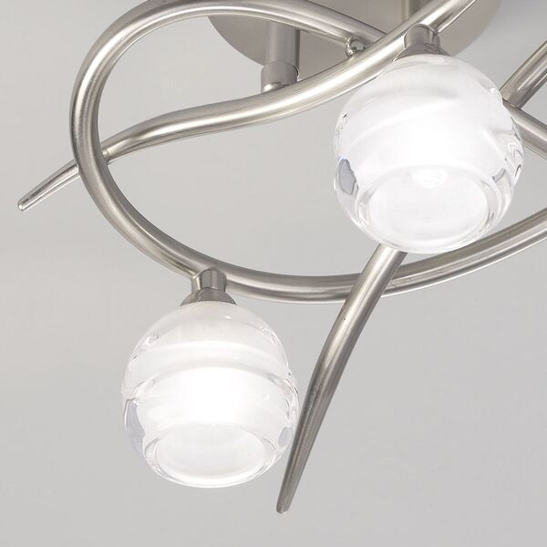 CEILING 3L [SATIN NICKEL]