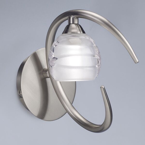 Бра LOOP [WALL LAMP 1L SATIN NICKEL]