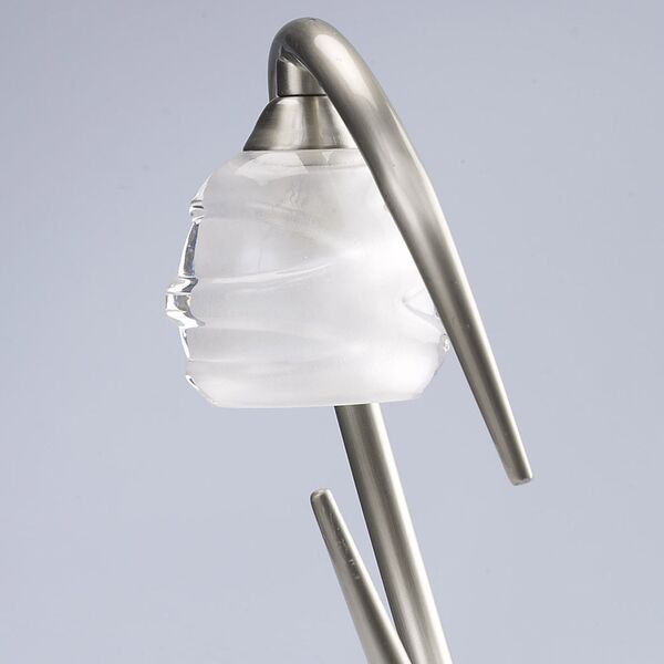 TABLE LAMP 1L SATIN NICKEL