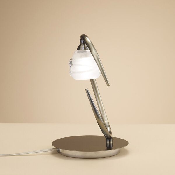 TABLE LAMP 1L ANTIQUE BRASS