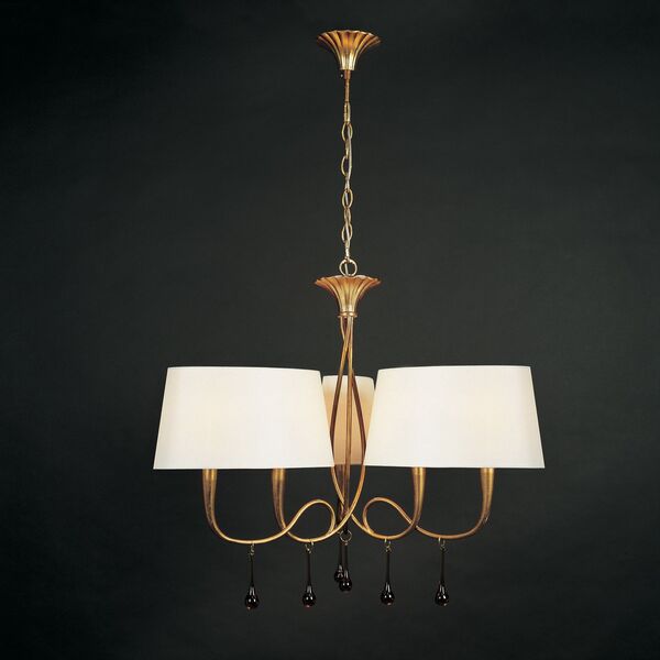 PENDANT 6L GOLD PAINTED