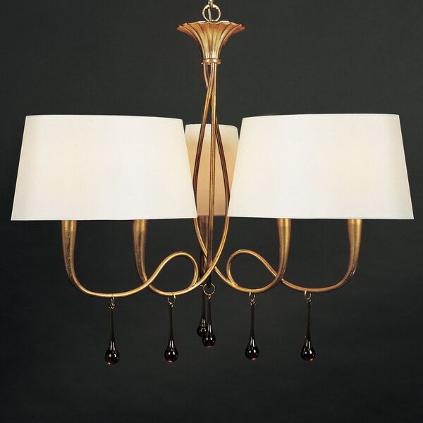 PENDANT 6L GOLD PAINTED