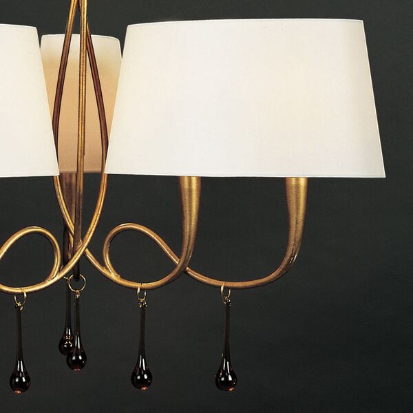 PENDANT 6L GOLD PAINTED