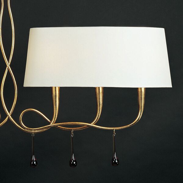 PENDANT 6L GOLD PAINTED