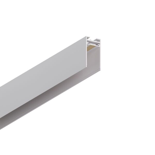 Donolux Magnetic track Магнитный шинопровод. DC 24 В, Белый, L3000 мм, W39 мм, H76 мм, без токоподво