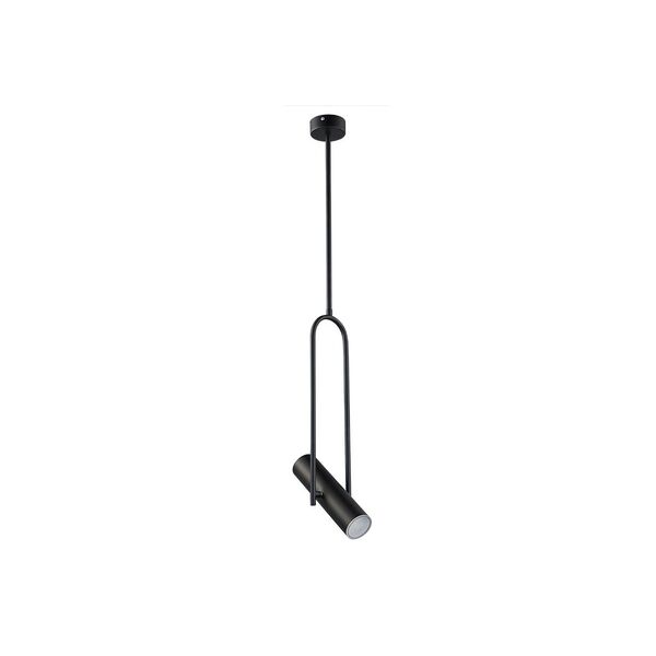 Donolux Modern подвес, диам 6 см, выс макс 150 см, 1хGU10 9W, цвет арматуры черный