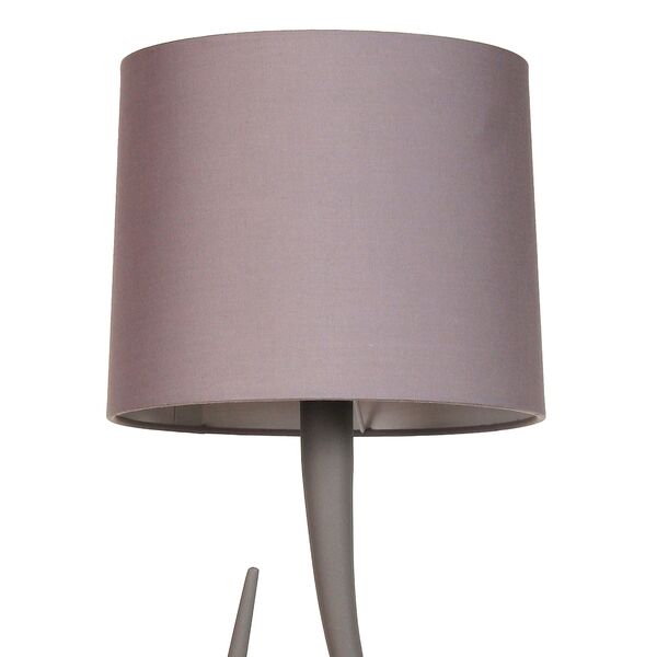 TABLE LAMP 1L BIG ASH GREY