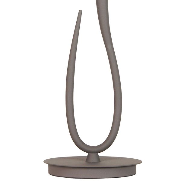 TABLE LAMP 1L BIG ASH GREY