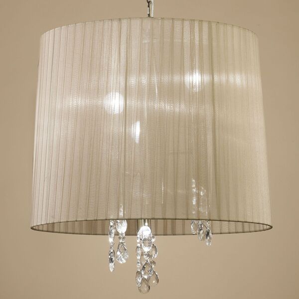PENDANT 3+3L BIG ANTIQUE BRASS